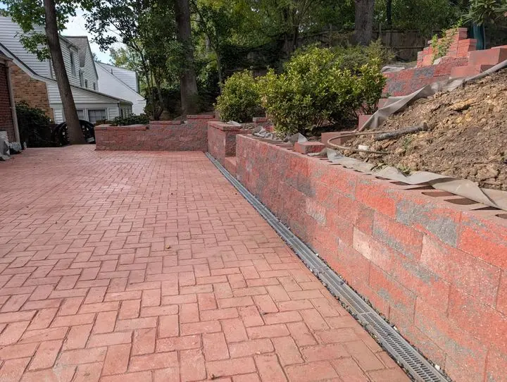 Retaining Wall and Patio Project - photo 6