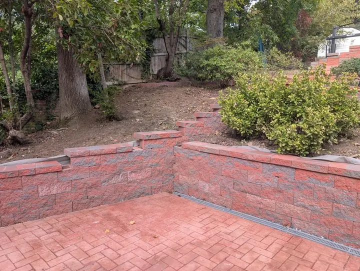 Retaining Wall and Patio Project - photo 7