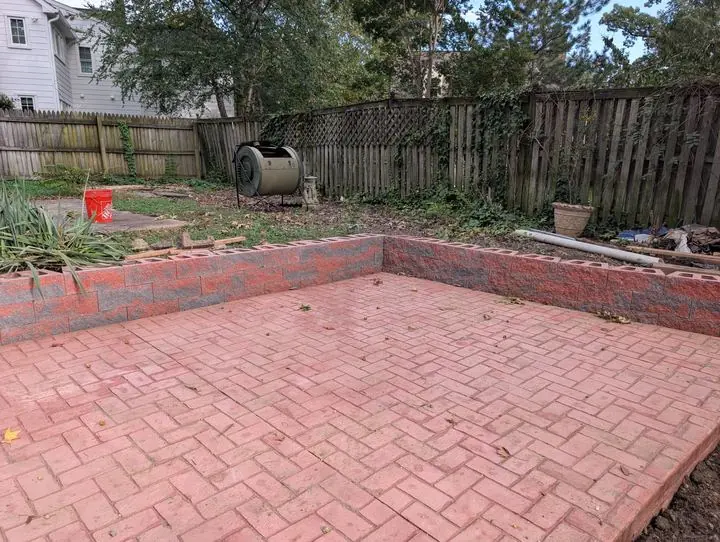 Retaining Wall and Patio Project - photo 14